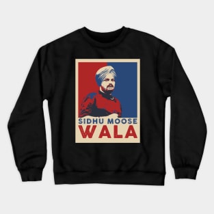Sidhu Moose Wala Pop Art Style Crewneck Sweatshirt